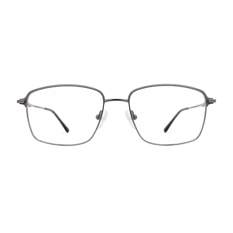 ELT 9196 Gunmetal Square Eyeglasses-zoom-