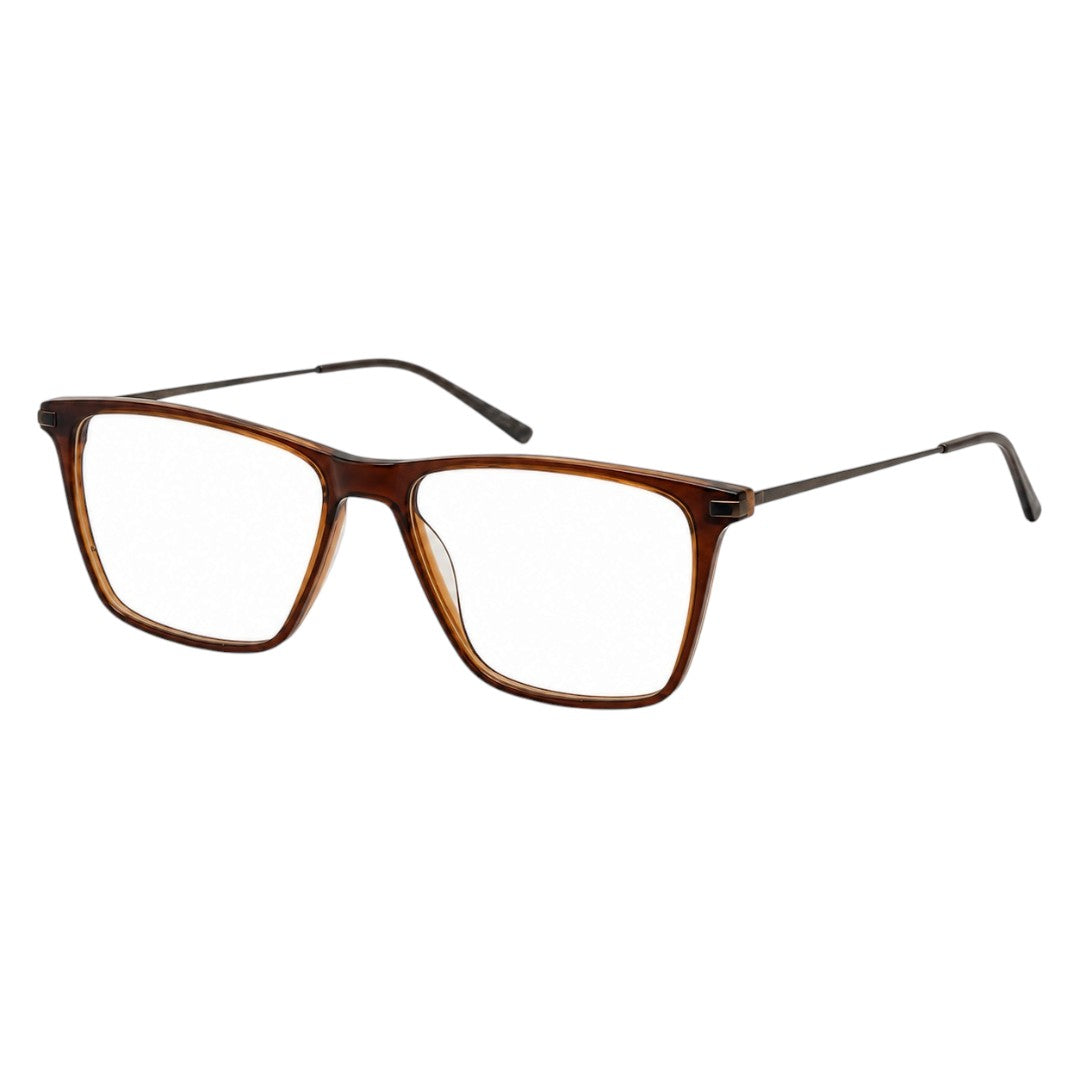 Elegant Dark Brown Eyeglasses Frame | Lightweight & Comfortable Daily Wear-zoom-4