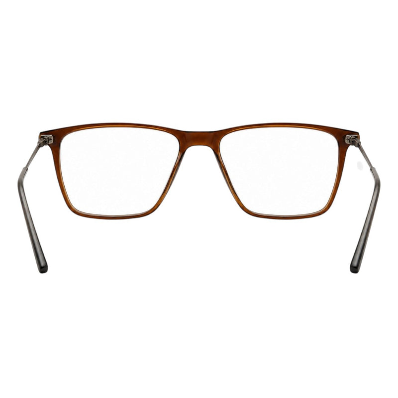 Elegant Dark Brown Eyeglasses Frame | Lightweight & Comfortable Daily Wear-zoom-
