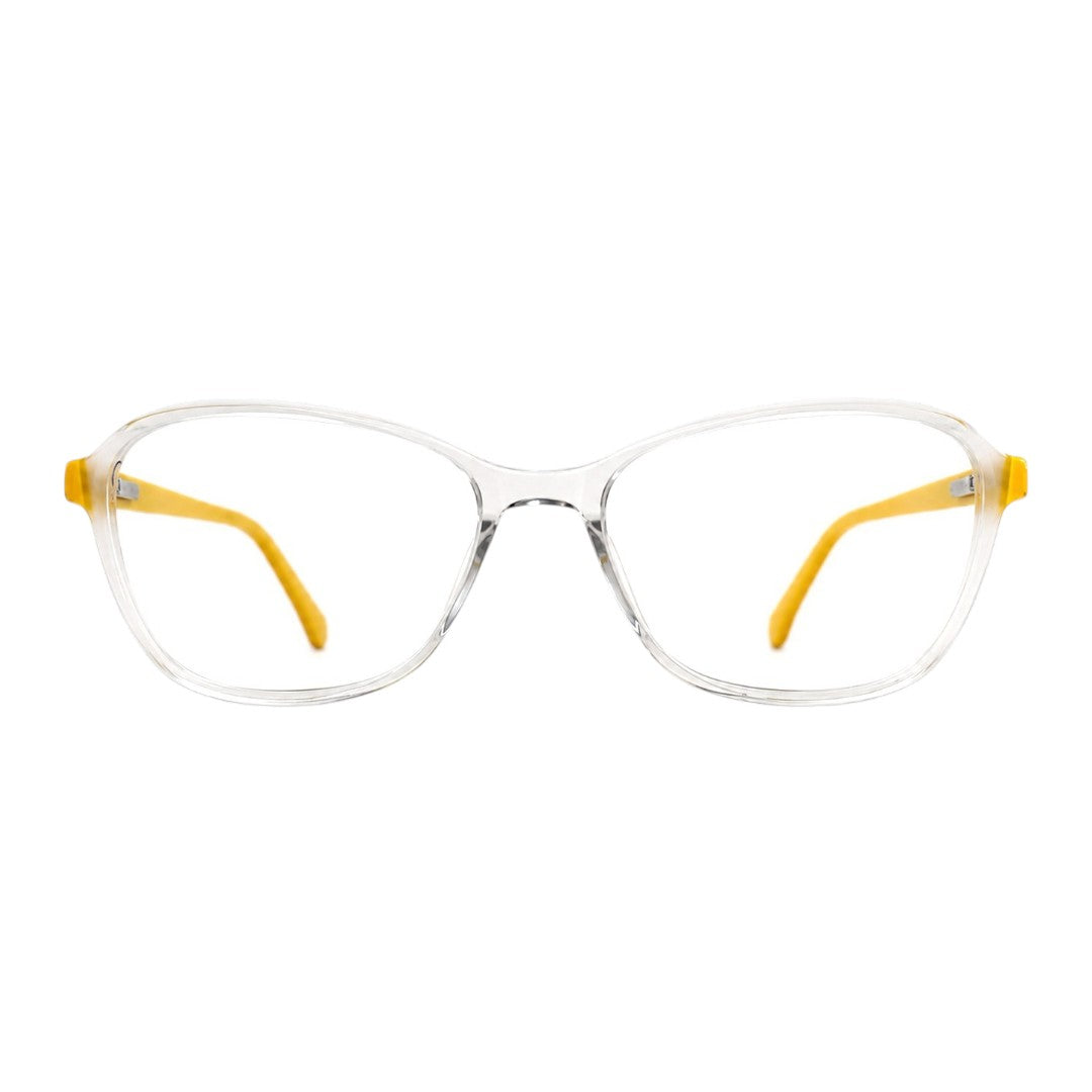 Crystal Zest Eyeglasses-Elite Collection ZMM-9170 Crystal Yellow-zoom-1