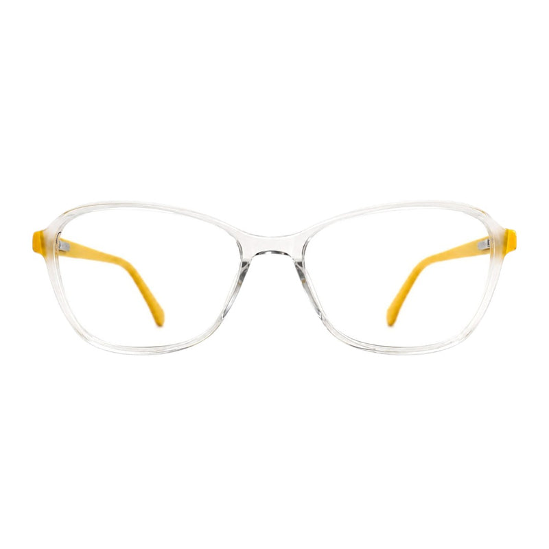 Crystal Zest Eyeglasses-Elite Collection ZMM-9170 Crystal Yellow-zoom-