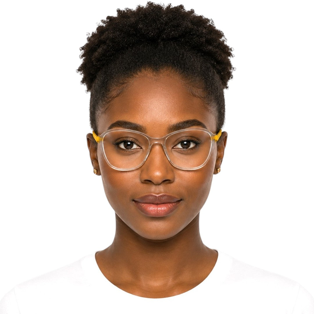 Crystal Zest Eyeglasses-Elite Collection ZMM-9170 Crystal Yellow-zoom-8