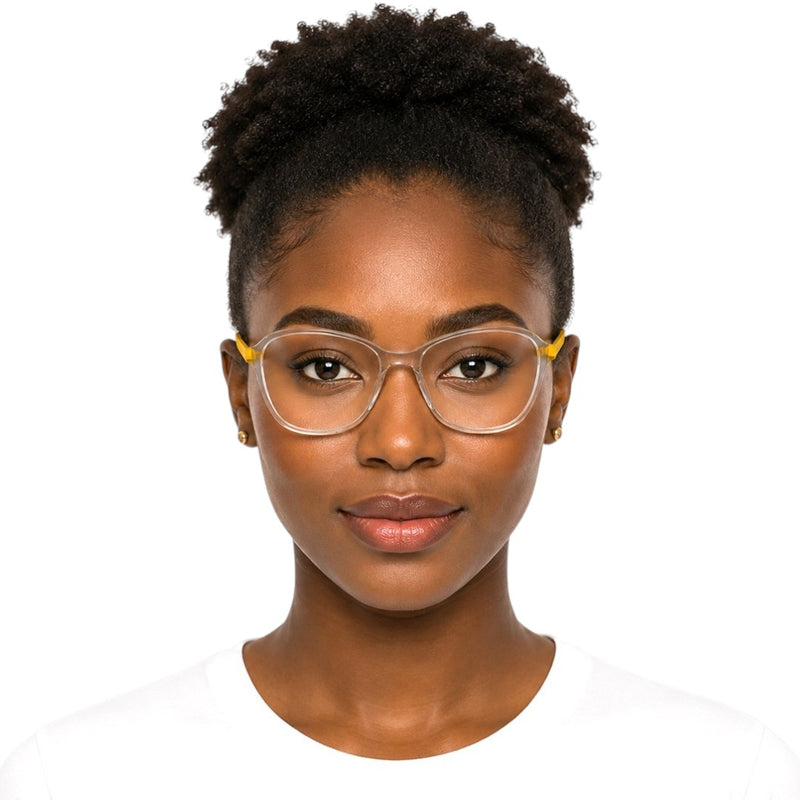 Crystal Zest Eyeglasses-Elite Collection ZMM-9170 Crystal Yellow-zoom-