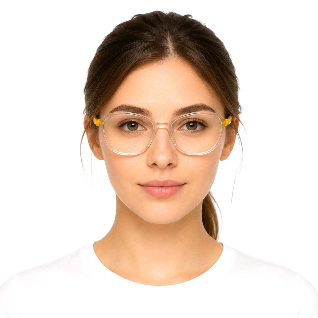 Crystal Zest Eyeglasses-Elite Collection ZMM-9170 Crystal Yellow-9