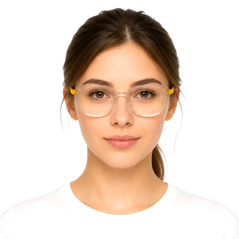 Crystal Zest Eyeglasses-Elite Collection ZMM-9170 Crystal Yellow-zoom-