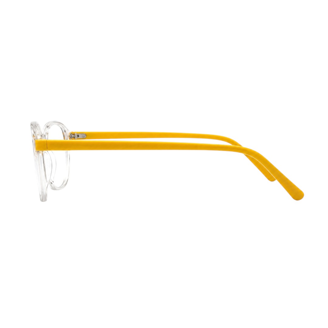 Crystal Zest Eyeglasses-Elite Collection ZMM-9170 Crystal Yellow-zoom-2