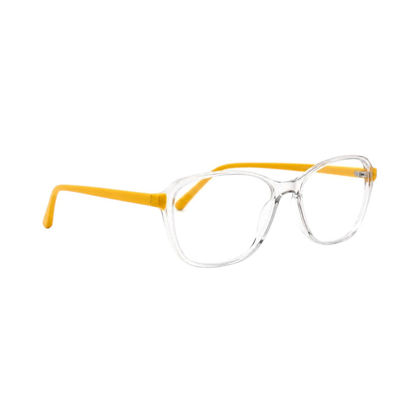 Crystal Zest Eyeglasses-Elite Collection ZMM-9170 Crystal Yellow-zoom-