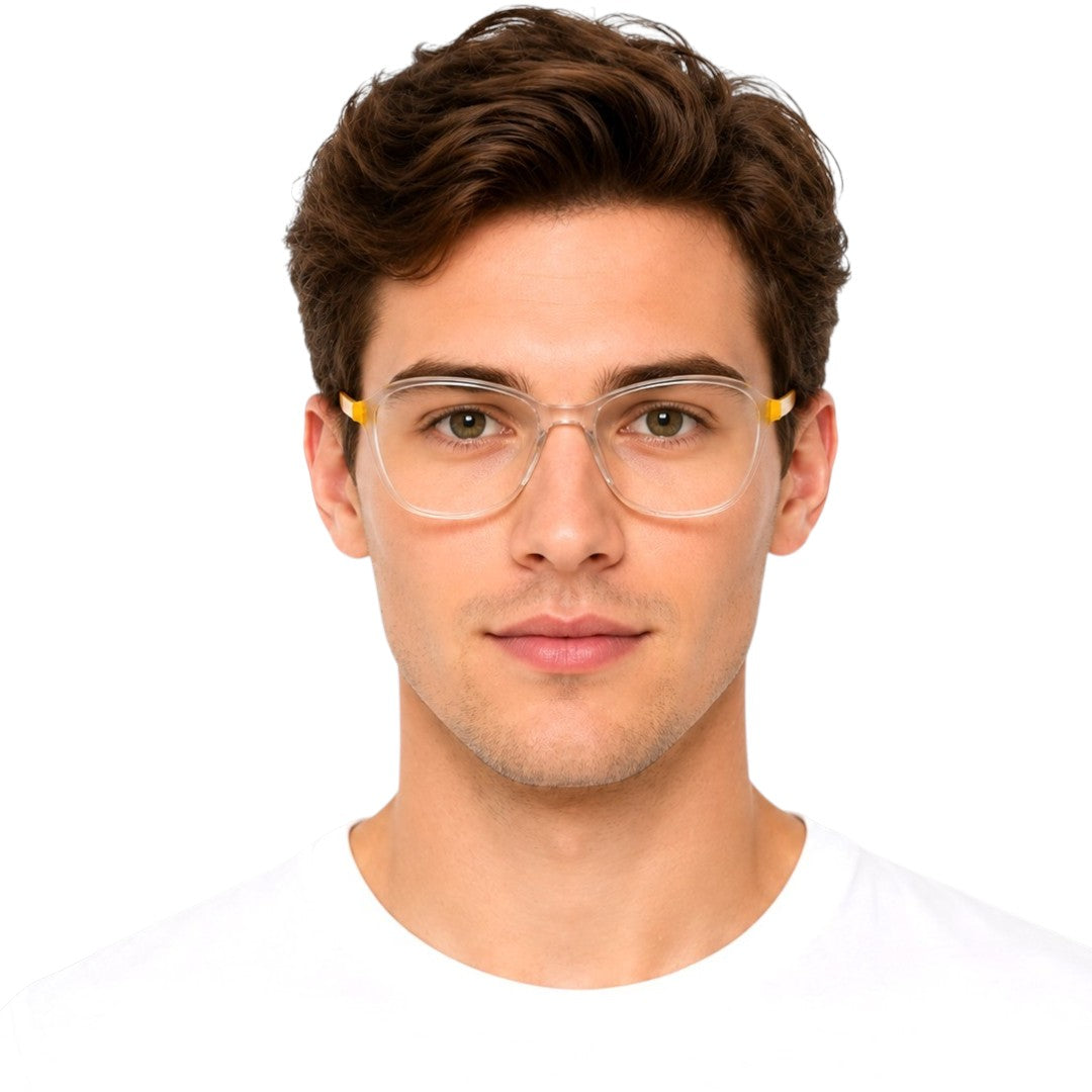 Crystal Zest Eyeglasses-Elite Collection ZMM-9170 Crystal Yellow-zoom-7