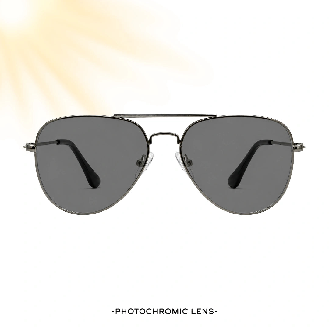 FICTION FC3025 – Classic Aviator Photochromic Eyewear-zoom-2