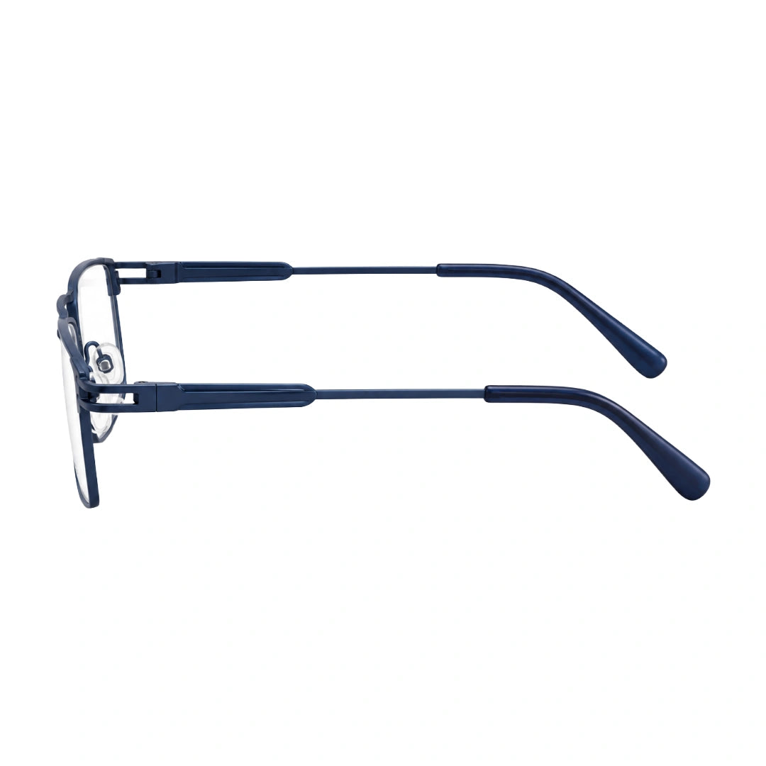 FARENHEIT 4043 | Half-Rim Rectangular Double Bridge Prescription Eyeglasses-zoom-3