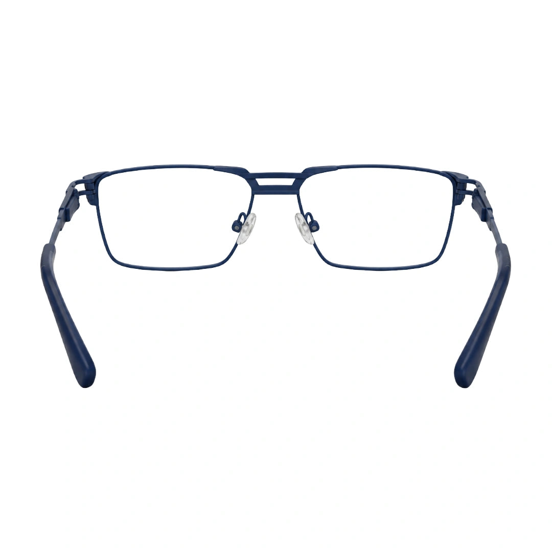 FARENHEIT 4043 | Half-Rim Rectangular Double Bridge Prescription Eyeglasses-4
