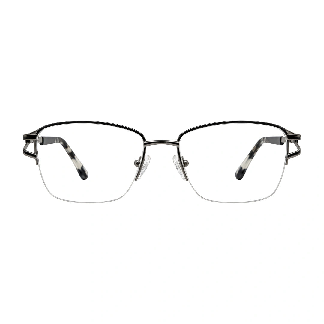 FARENHEIT 4045 | Lightweight Half-Rim Prescription Eyeglasses