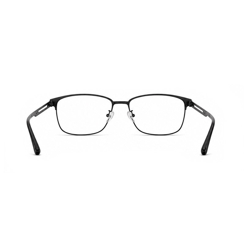 Fashion Style Visionary Optical Frame - Black Metal Rectangular Eyeglasses-zoom-5