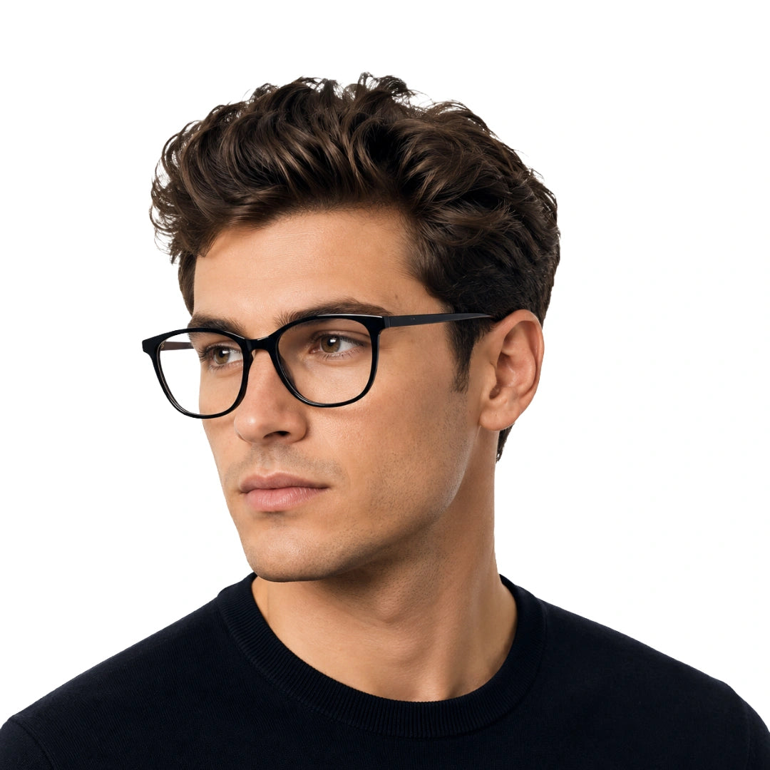 GREY JACK 1318 | Soft Square Prescription Eyeglasses-zoom-7