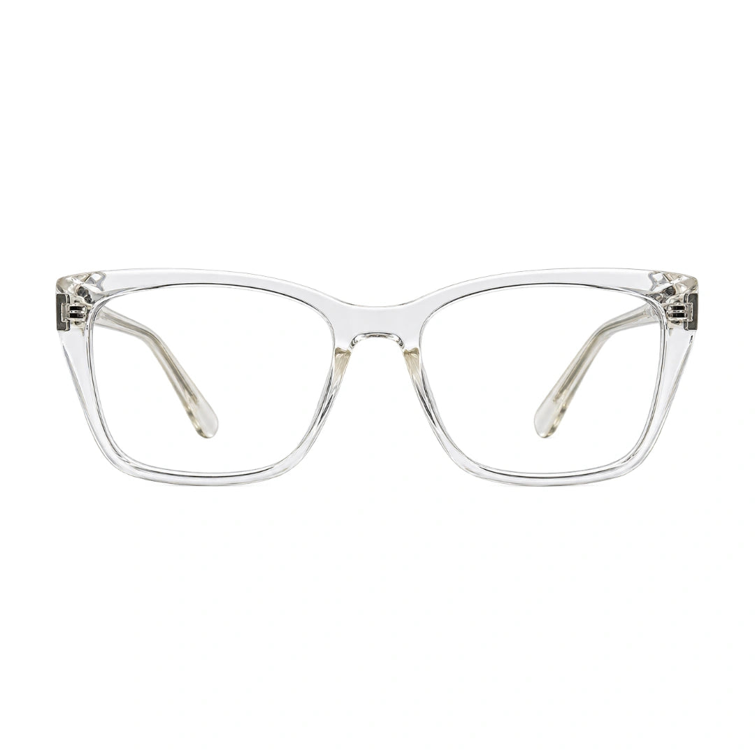 GREY JACK 1336 | Versatile Soft Square Prescription Eyeglasses-zoom-1