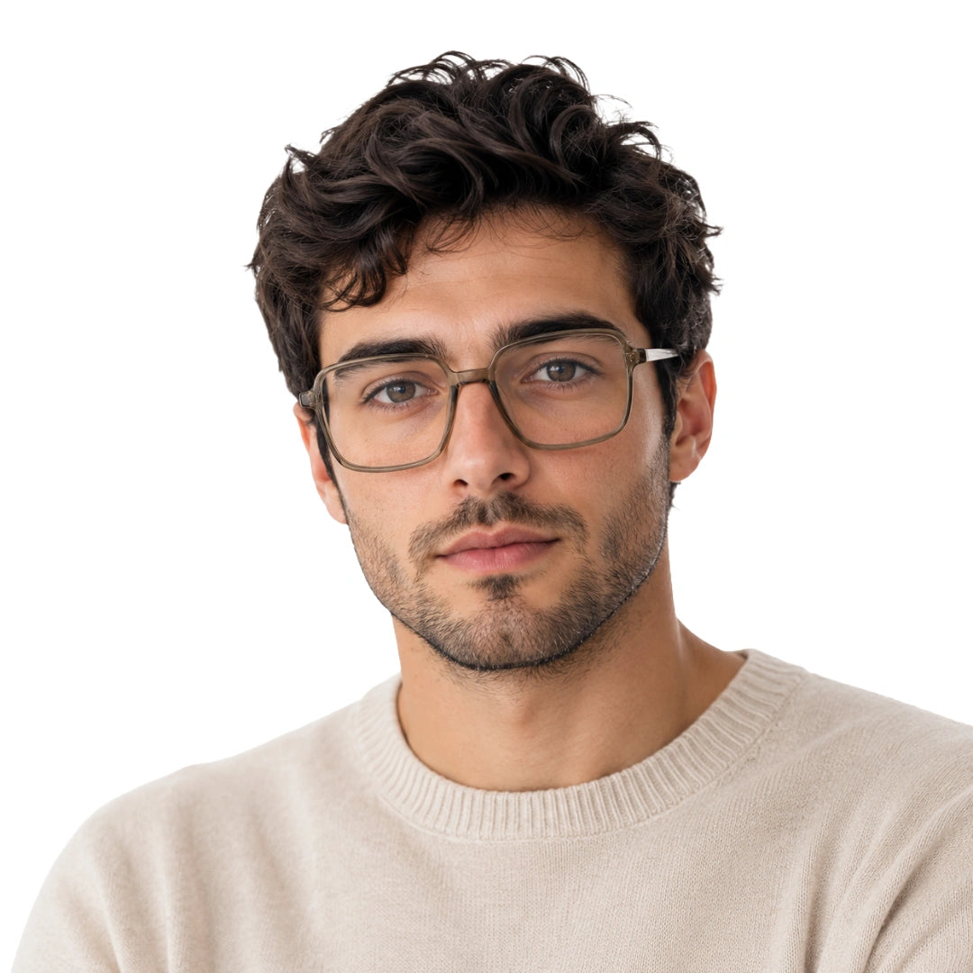 GREY JACK 2372 | Modern Classic Square Optical Frame-zoom-9