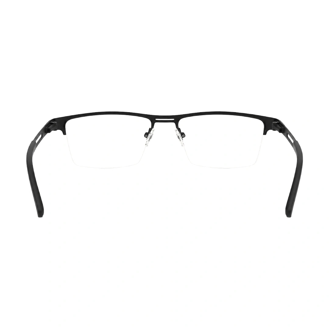 GREY JACK 8001 | Half-Rim Rectangular Prescription Eyeglasses-zoom-4