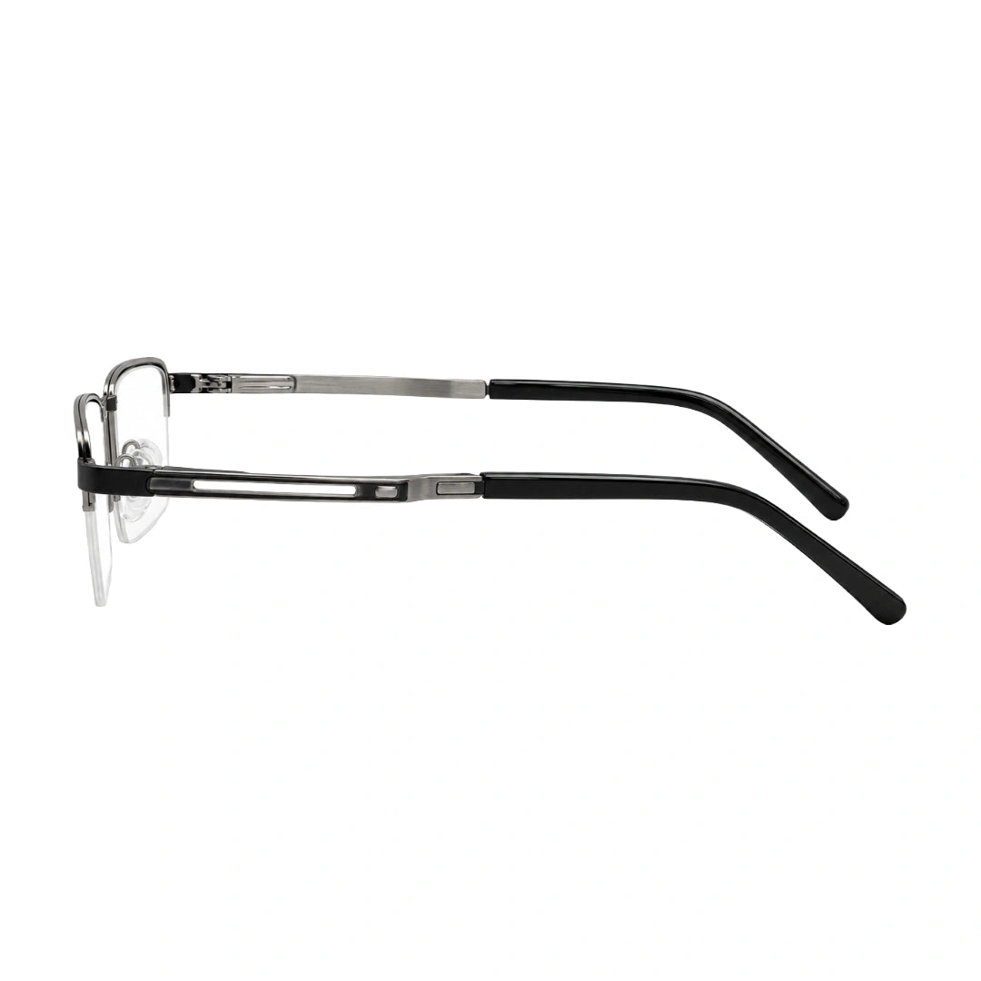 GREY JACK 58004 | Classic Half-Rim Rectangle Eyeglasses-12