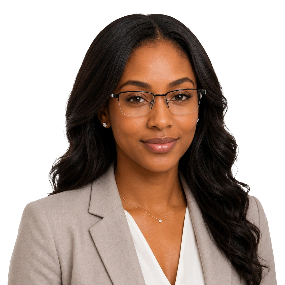 GREY JACK 58004 | Classic Half-Rim Rectangle Eyeglasses-15