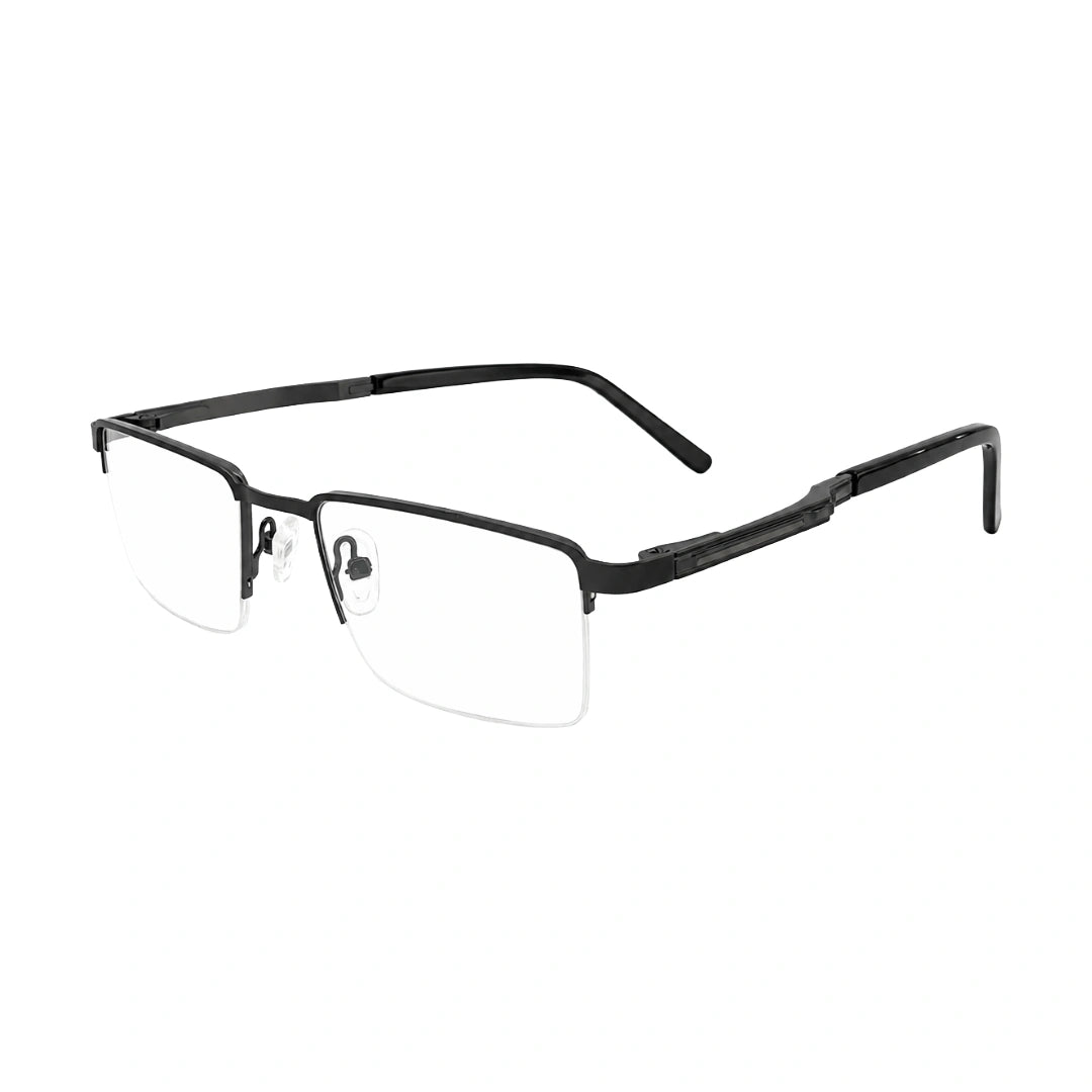 GREY JACK 58004 | Classic Half-Rim Rectangle Eyeglasses-2