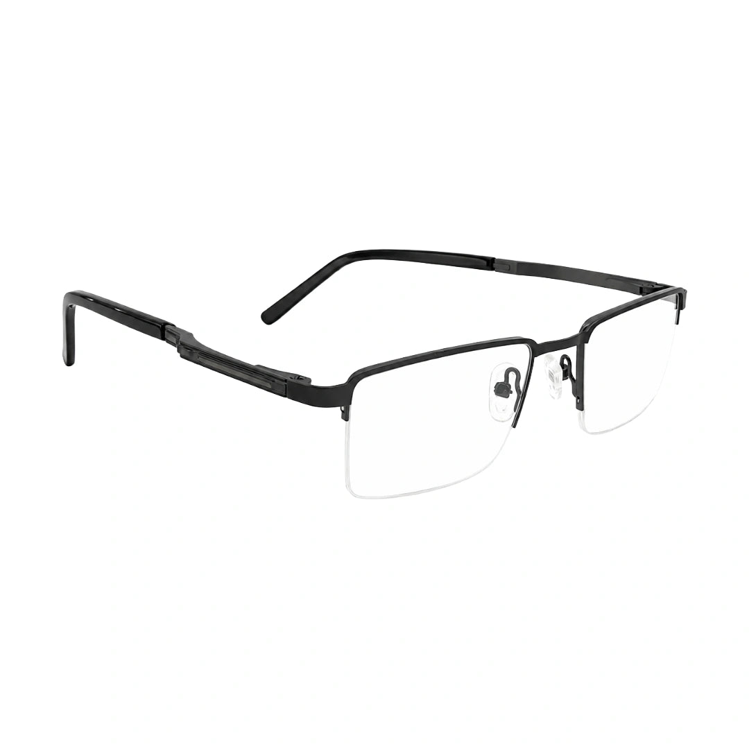 GREY JACK 58004 | Classic Half-Rim Rectangle Eyeglasses-5