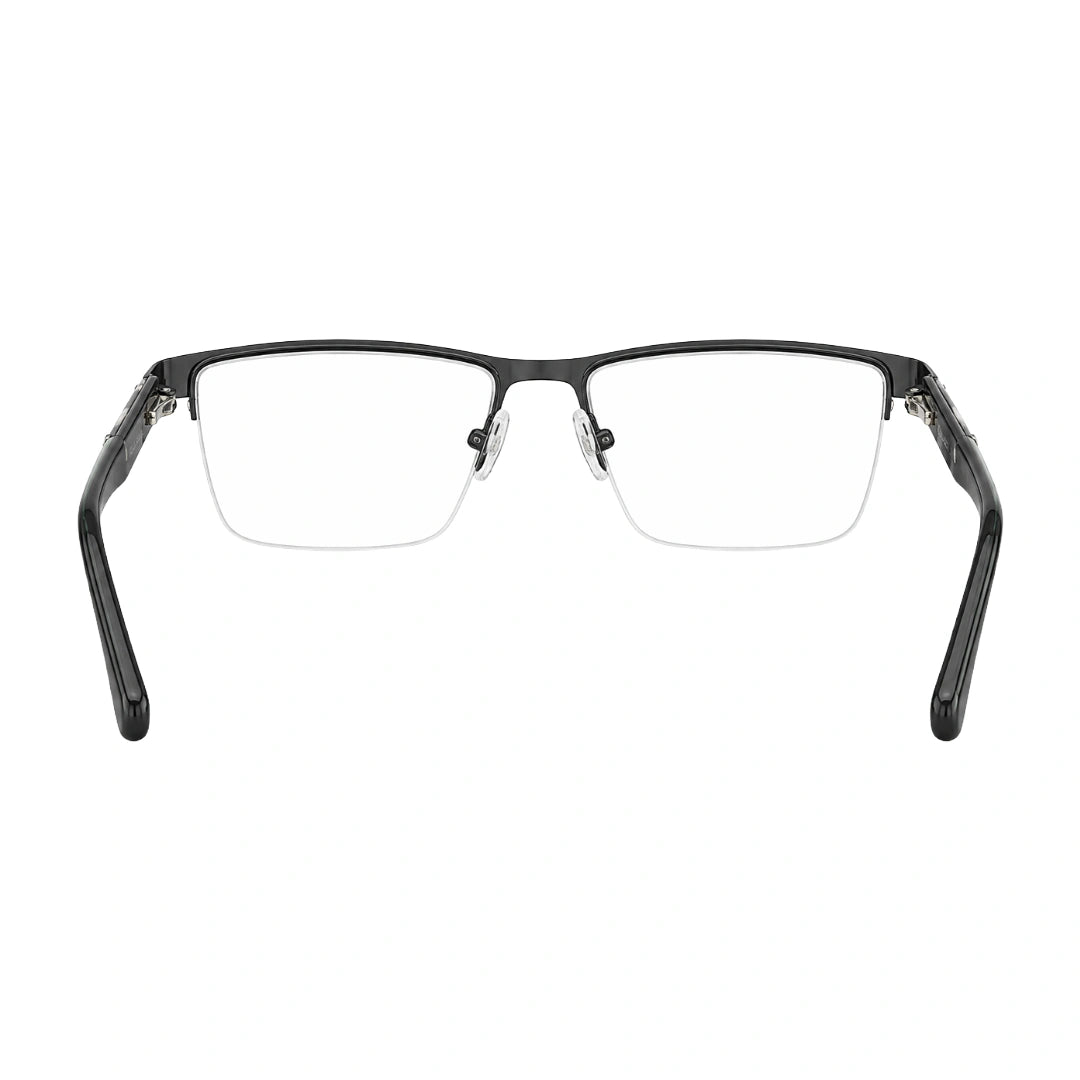 GREY JACK 58008 | Classic Semi-Rimless Rectangle Eyeglasses-zoom-22