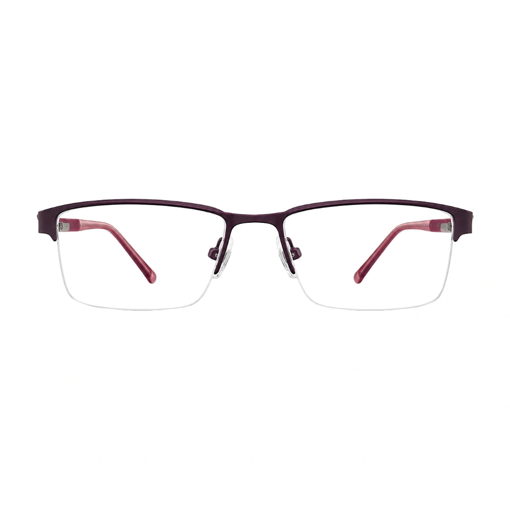 GREY JACK 58014 | Semi-Rimless Rectangle Eyeglasses