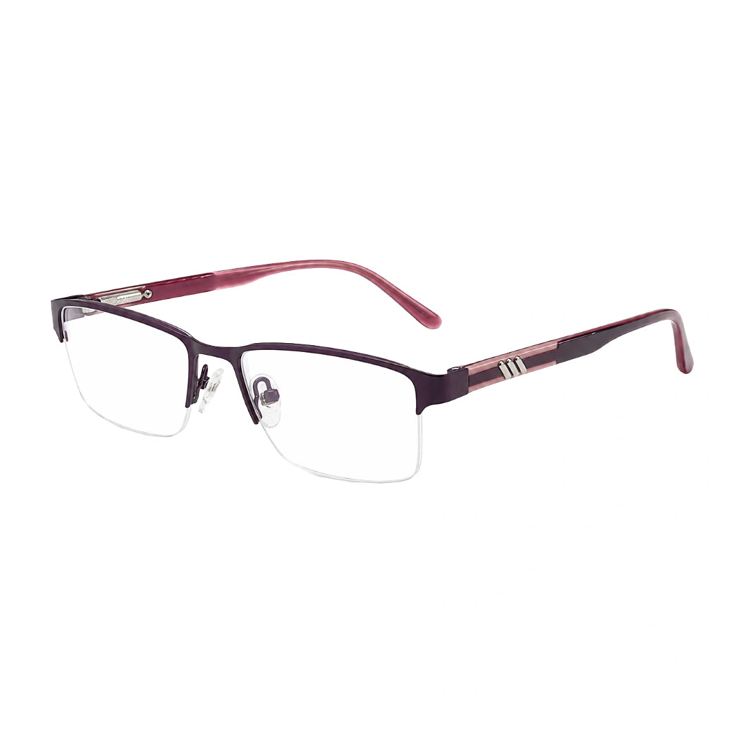 GREY JACK 58014 | Semi-Rimless Rectangle Eyeglasses-2