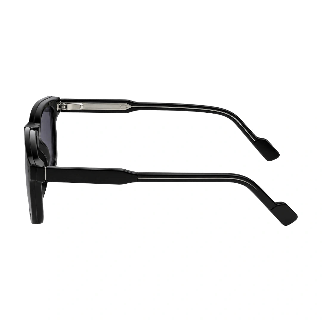 Grey Jack CL108 | Square Prescription Eyeglasses with 3 Clip-On Lenses-4