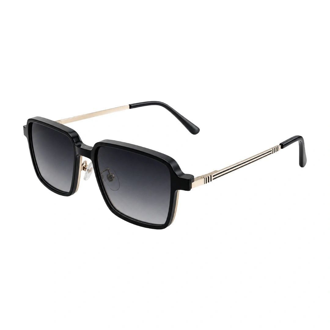 Grey Jack CL202 | Rectangular Prescription Eyeglasses with 3 Clip-On Lenses-zoom-3