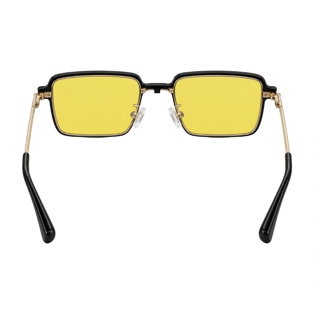 Grey Jack CL202 | Rectangular Prescription Eyeglasses with 3 Clip-On Lenses-zoom-5