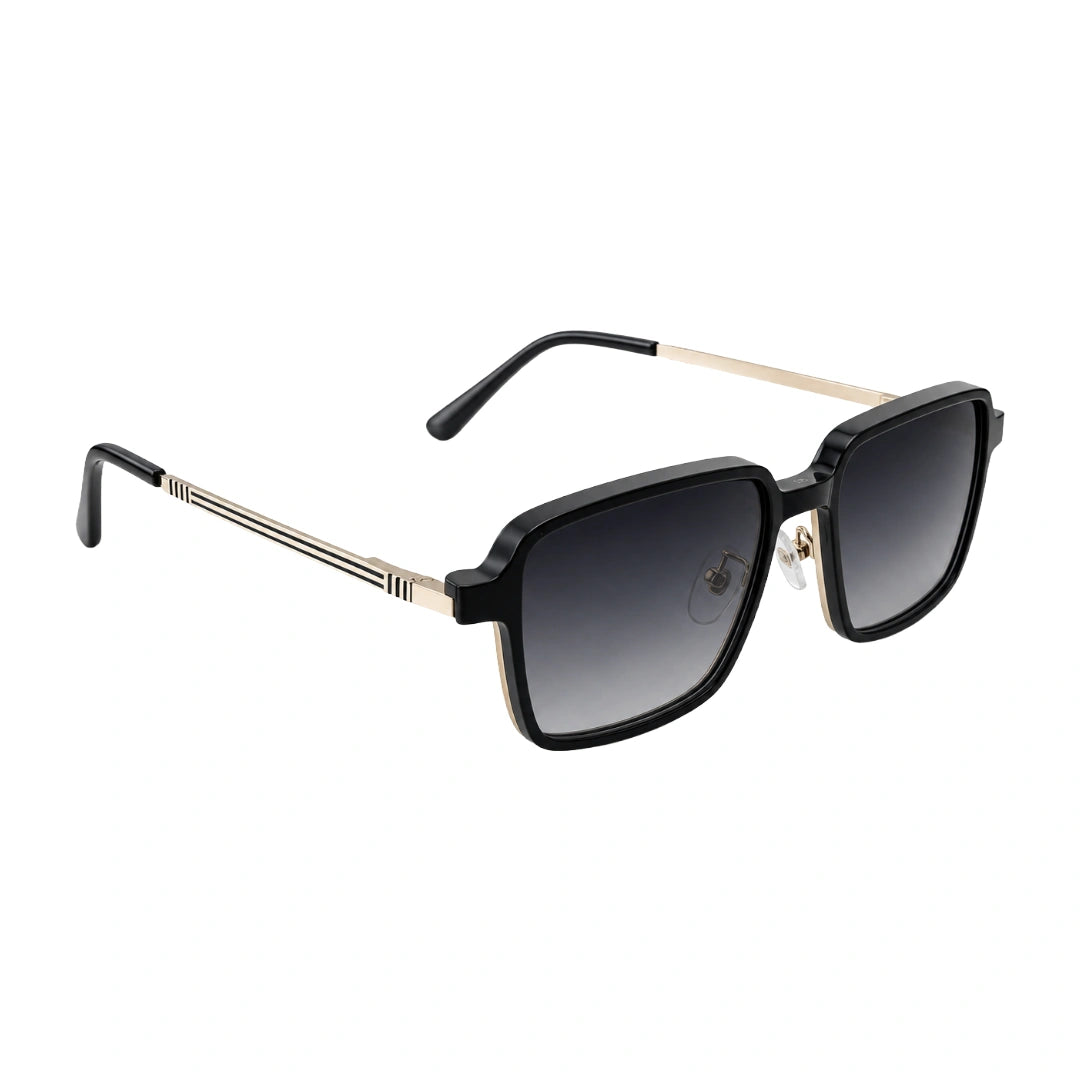 Grey Jack CL202 | Rectangular Prescription Eyeglasses with 3 Clip-On Lenses-zoom-6
