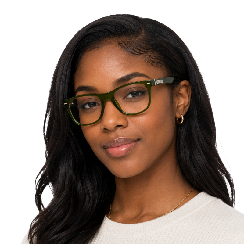 GT M1 | Modern Wayfarer Prescription Eyeglasses-zoom-