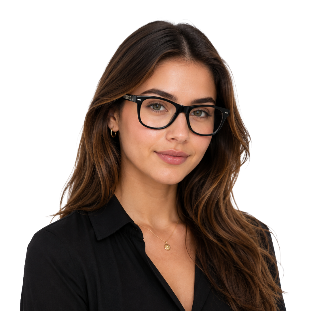 GT M1 | Modern Wayfarer Prescription Eyeglasses-zoom-7