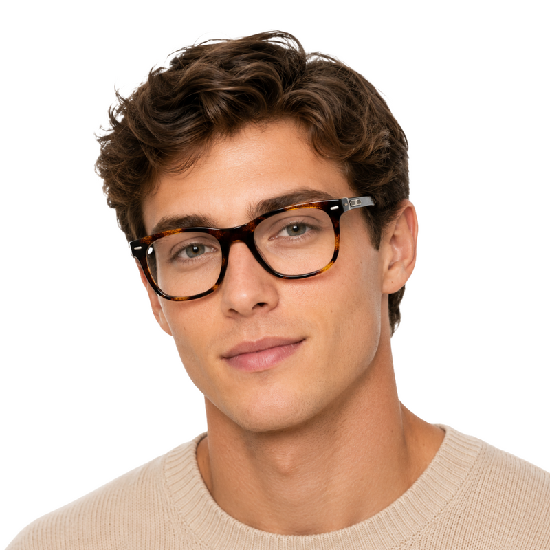 GT M1 | Modern Wayfarer Prescription Eyeglasses-zoom-