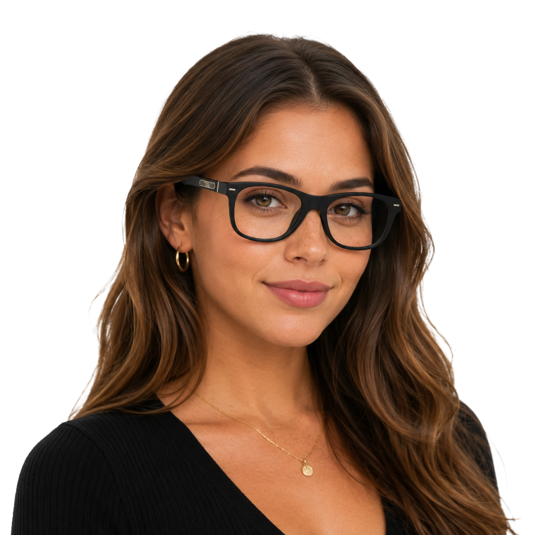 GT M1 | Modern Wayfarer Prescription Eyeglasses-zoom-33