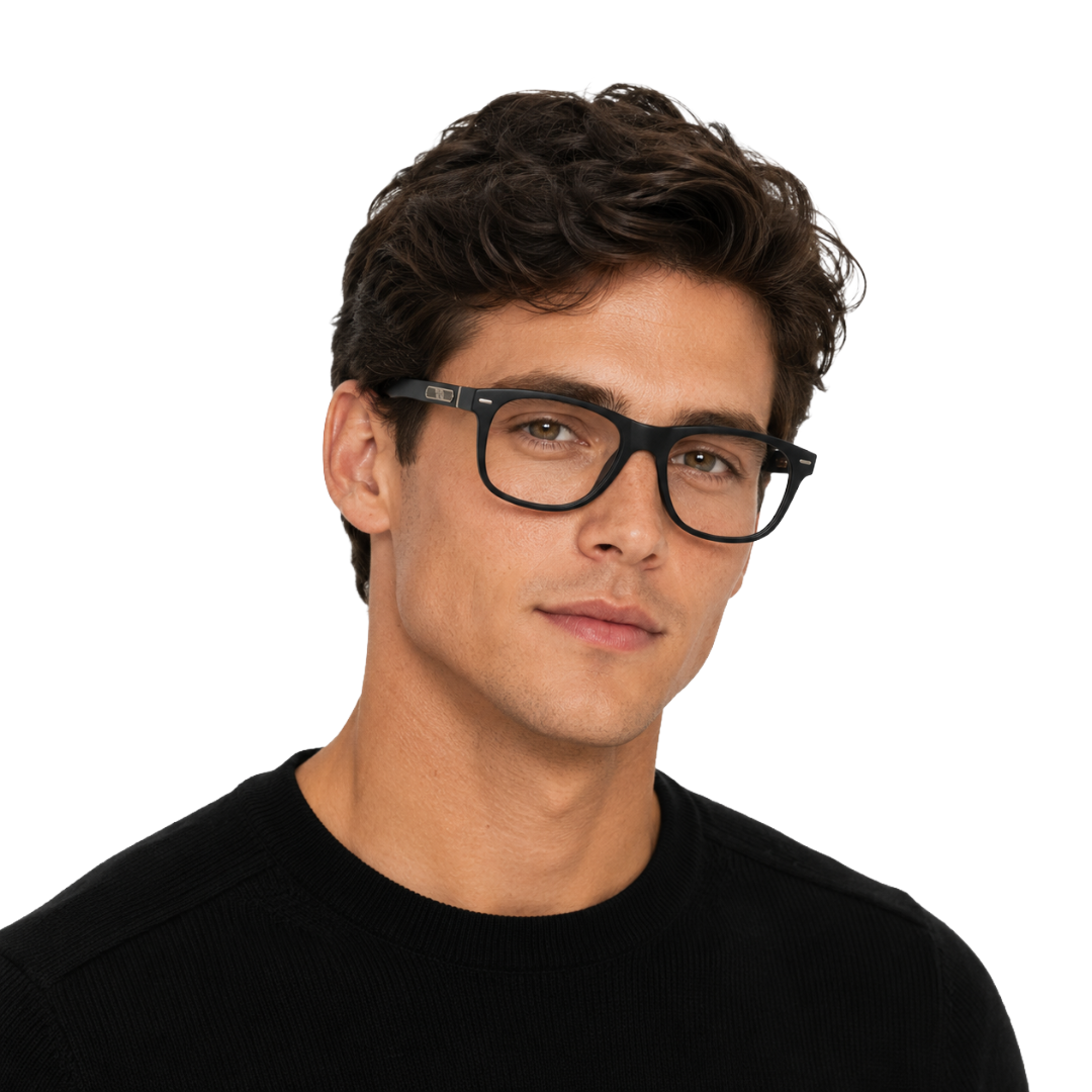 GT M1 | Modern Wayfarer Prescription Eyeglasses-34