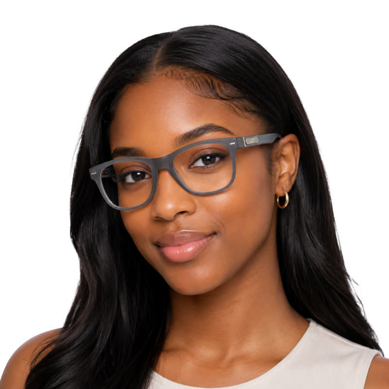 GT M1 | Modern Wayfarer Prescription Eyeglasses-zoom-