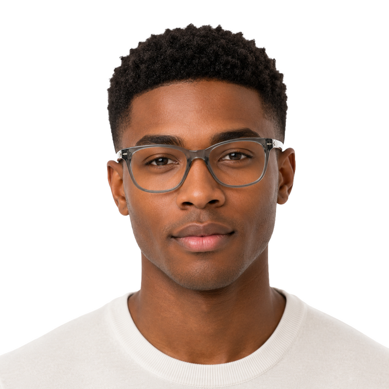 GT M1 | Modern Wayfarer Prescription Eyeglasses-zoom-