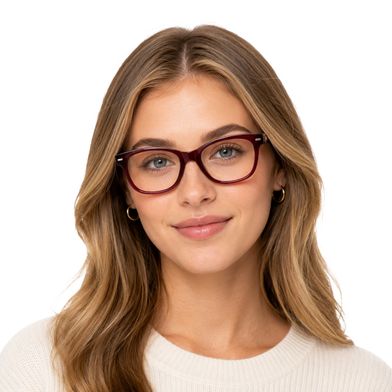 GT M1 | Modern Wayfarer Prescription Eyeglasses-zoom-