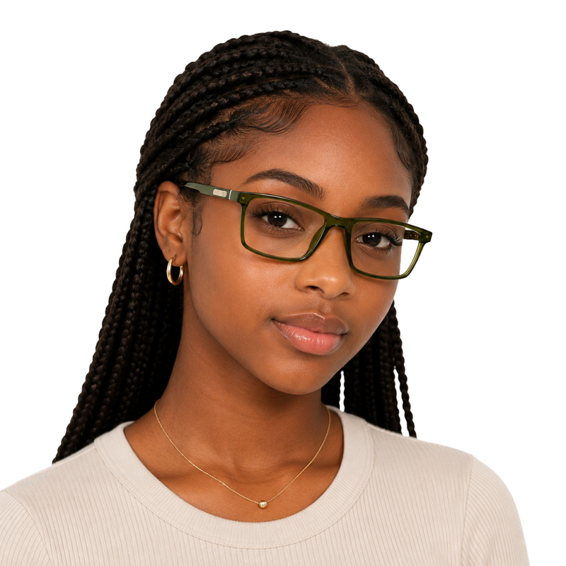 GT M21 Rectangle Eyeglasses-zoom-