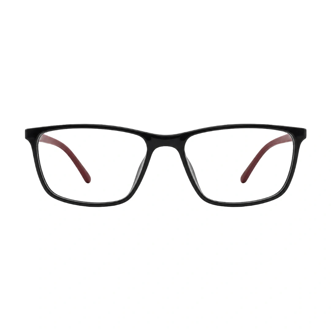 GT M23 | Polished Rectangular Prescription Eyeglasses-zoom-1