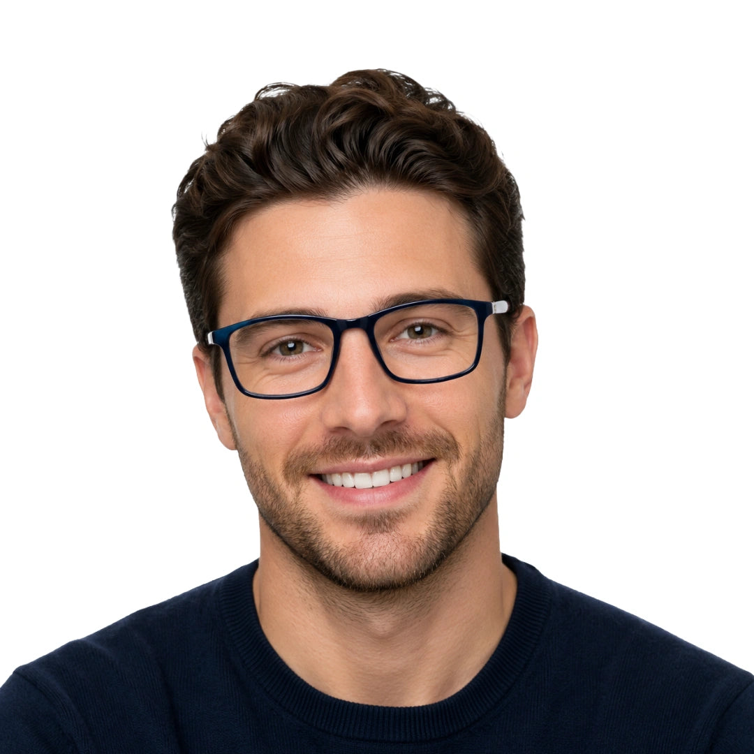 GT M24 | Modern Classic Rectangular Prescription Eyeglasses-6