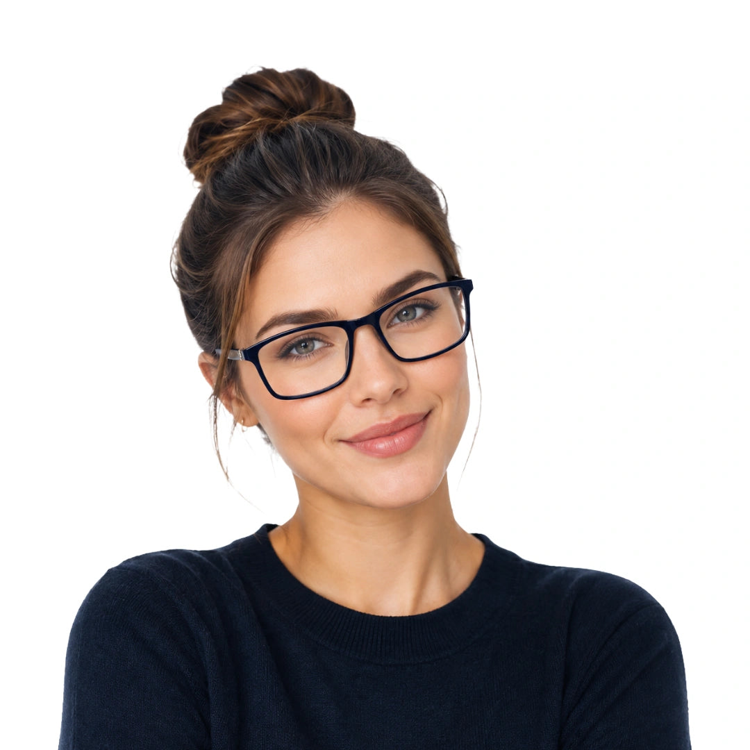 GT M24 | Modern Classic Rectangular Prescription Eyeglasses-7
