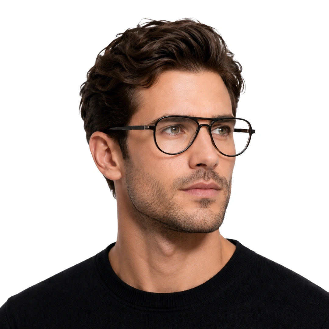 GT M58 | Bold Aviator Prescription Eyeglasses-7