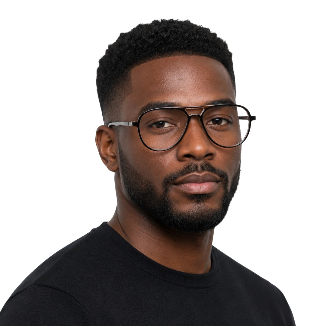 GT M58 | Bold Aviator Prescription Eyeglasses-zoom-9