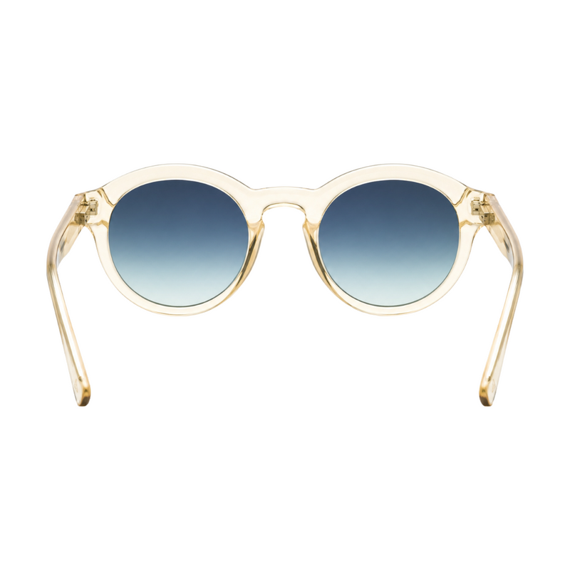 Guess GU00205 Round Sunglasses – Crystal Yellow Frame / Blue Gradient Lens-zoom-