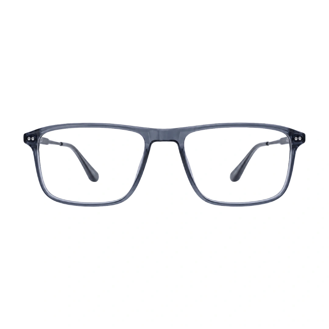 Zoe Miller HIT404 | Structured Rectangle Eyeglasses with Sun Clip-zoom-21