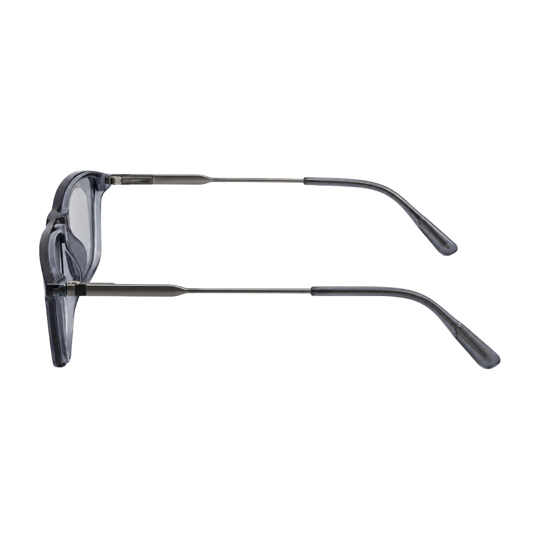 Zoe Miller HIT404 | Structured Rectangle Eyeglasses with Sun Clip-zoom-24