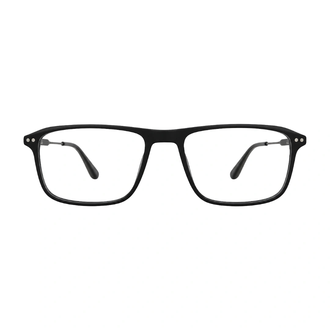Zoe Miller HIT404 | Structured Rectangle Eyeglasses with Sun Clip-zoom-31